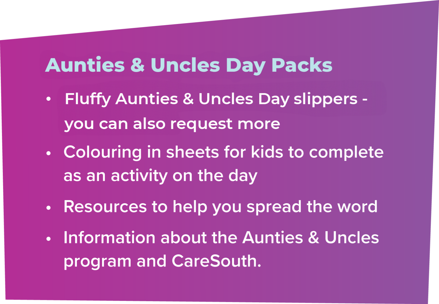 Aunties and Uncles Day Care South